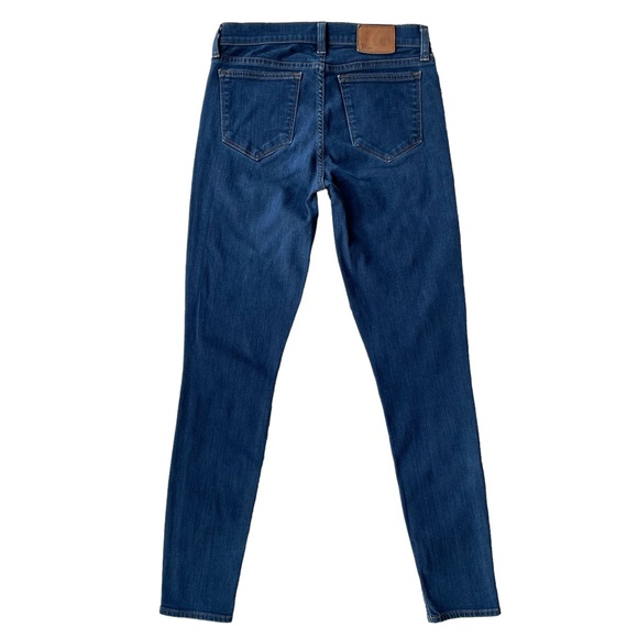 J. Crew Toothpick Skinny Jean Dark Wash Size 28T - Picture 4 of 11